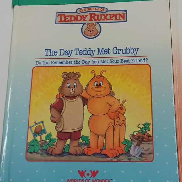 Teddy Ruxpin Lot of 4 1980's BOOKS ONLY No Tapes Lullabies Bears Children Books - Picture 6 of 12
